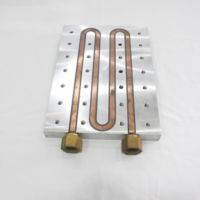 Anti Erosion Liquid Cooled Cold Plate , AL6063-T5 Liquid Metal Heat Sink ISO9001