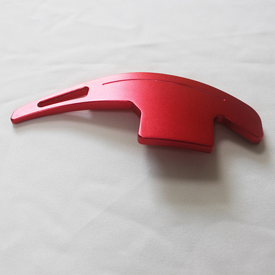 Pure Aluminum Die Casting Parts For Auto Parts Anodizing Red High Pressure