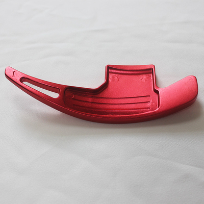 Pure Aluminum Die Casting Parts For Auto Parts Anodizing Red High Pressure