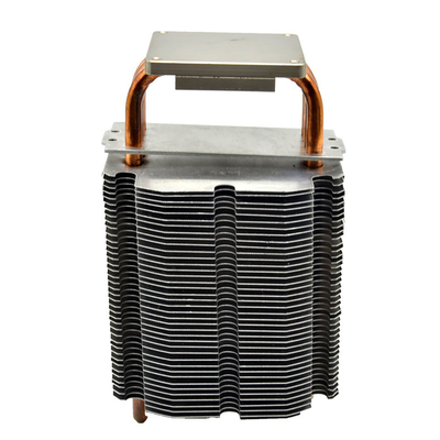 Aluminum Bottom Heatsink With Heatpipe Practical Plating Nickel
