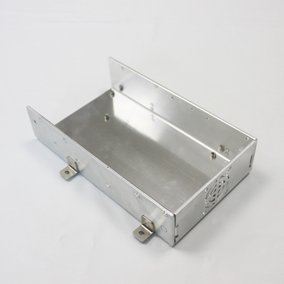 Aluminum Die Cast Sheet Metal Housing With Riveting Bracket ISO9001 OEM